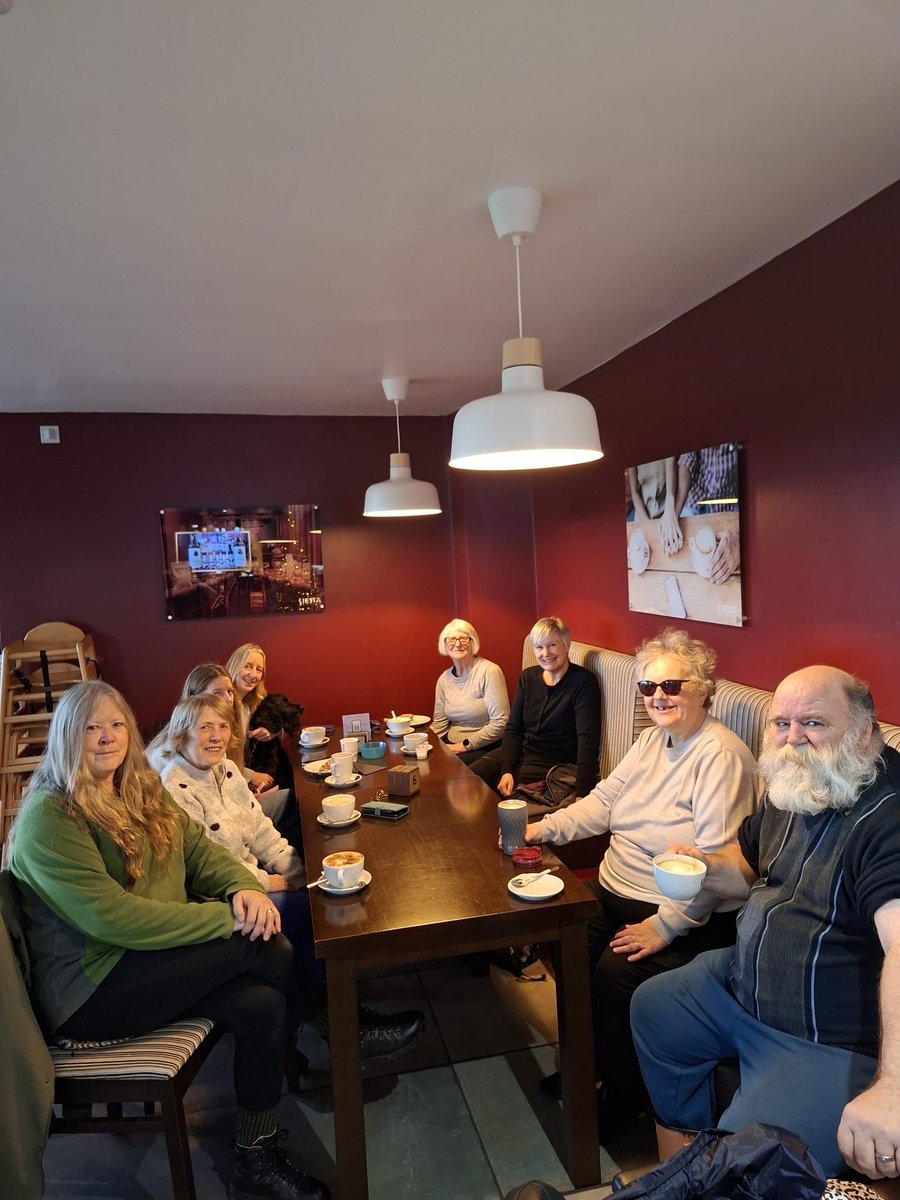 ColburnSupport's tweet image. “Walk🚶&amp;amp; Talk”🗣️ friends enjoying a coffee and chat 💬 last week.