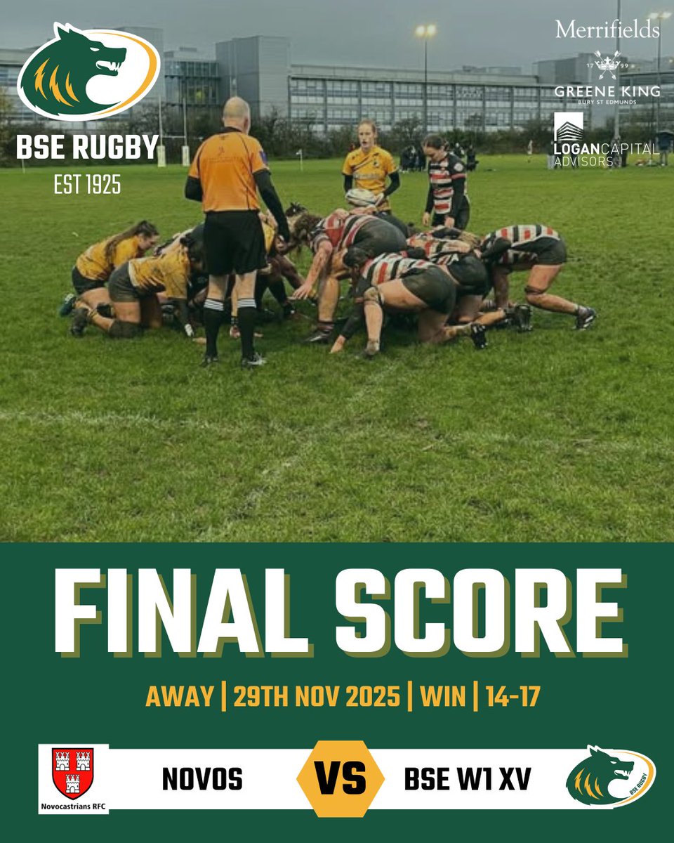 FINAL SCORE 

What a fantastic victory for our Bury women, battling through the elements! A huge thank you to the Novocastrians for your warm hospitality. We can't wait for the rematch in March during International Women’s Weekend!