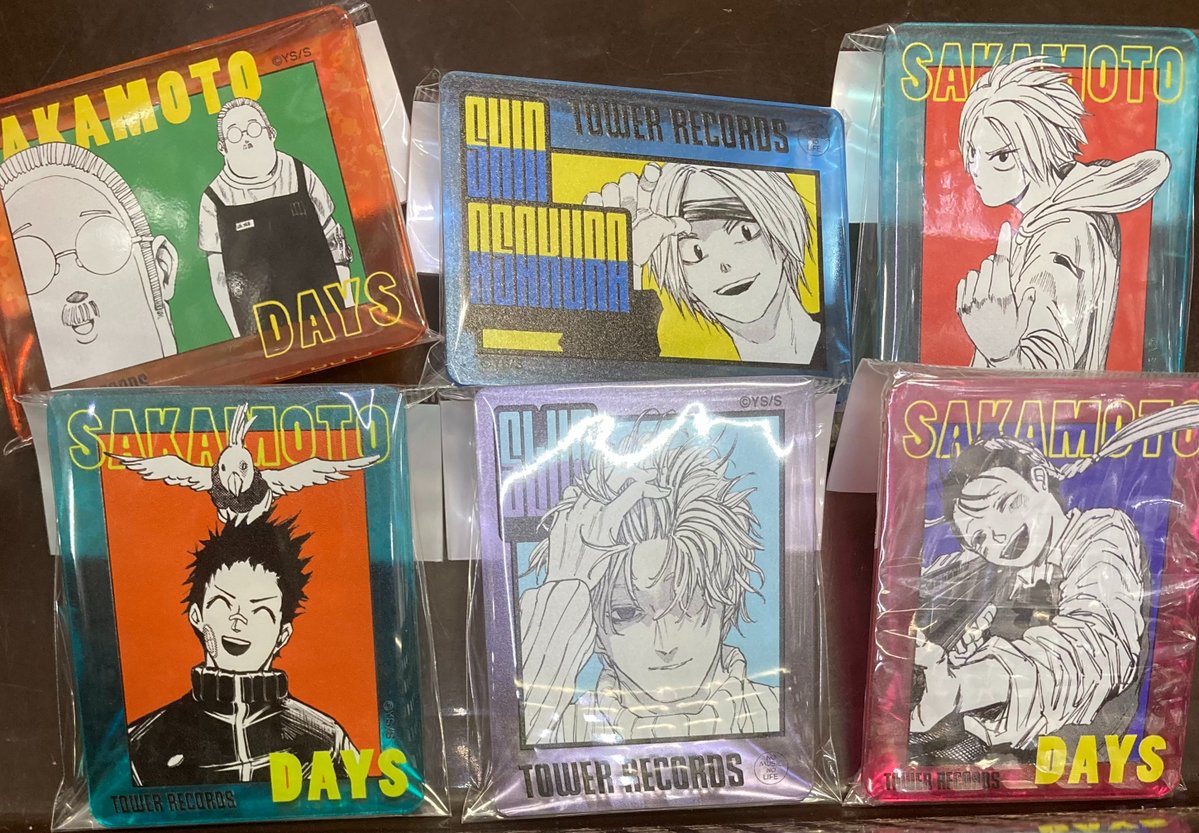 💥入荷情報🔫 【#SAKAMOTODAYS】 ≪TOWER RECORDS 複製原画展