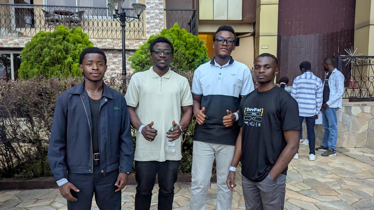 kevinKishikanyi's tweet photo. At #DevfestKivu2025, @gdgocucbukavu was well represented 😊
Thank you for everything, dear community 🚀
@gdgocucbukavu @GdgKivu https://t.co/SoMm2rLBr9