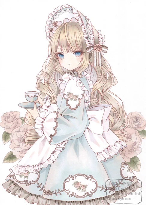 お茶会アリス #コピック