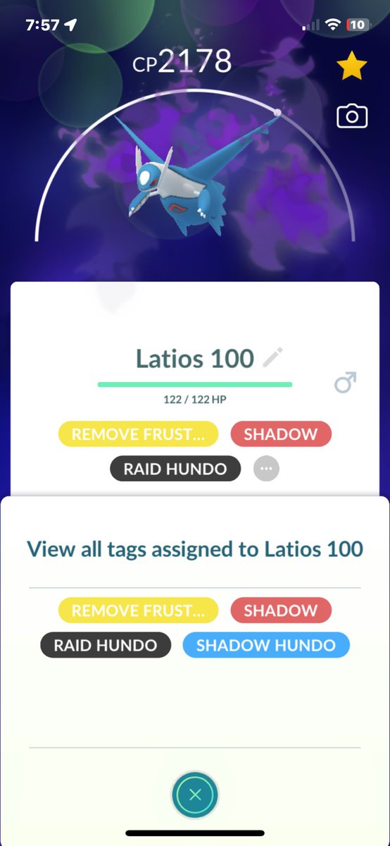 blankandclear's tweet image. My first ever shadow hundo Legendary.

This is my 10th shadow hundo overall. 

#PokémonGO

#ShadowHundo