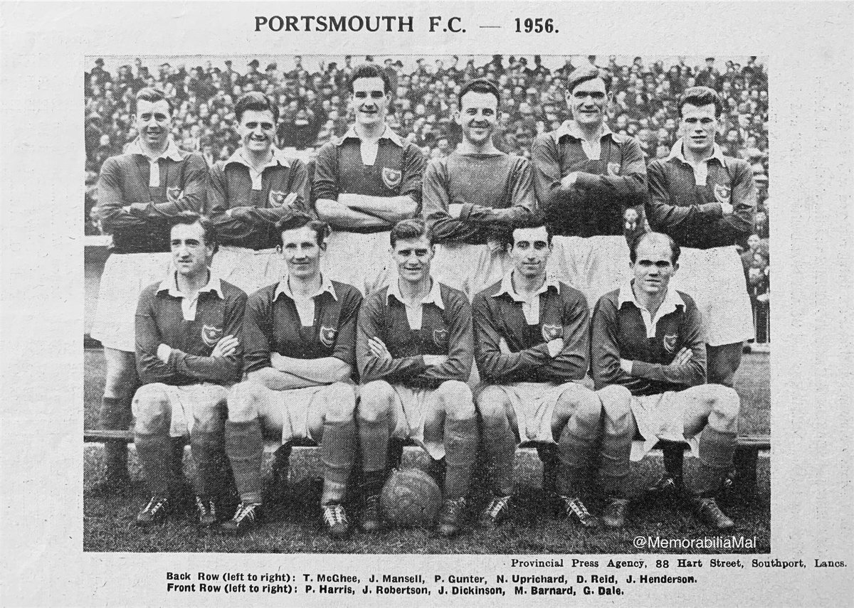 MemorabiliaMal's tweet image. Everton 2 Portsmouth 2
Div1 10/11/56 Att.37,406
#EFC #Pompey