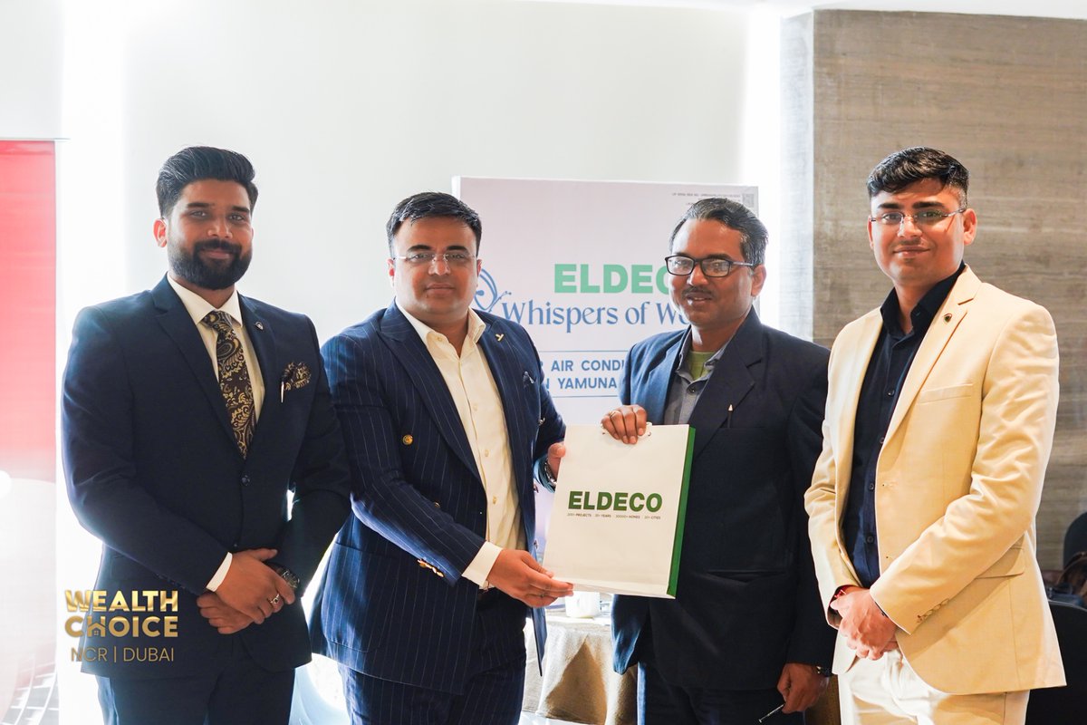 wealthchoice_'s tweet image. A showcase of Eldeco WOW, Yamuna Expressway — hosted in Lucknow with inspiring conversations, sharp insights and a shared vision for growth.
Grateful for the trust and engagement of every investor present.
#Wealthchoice #EldecoWOW #Lucknow #YamunaExpressway #PropertyInvestment
