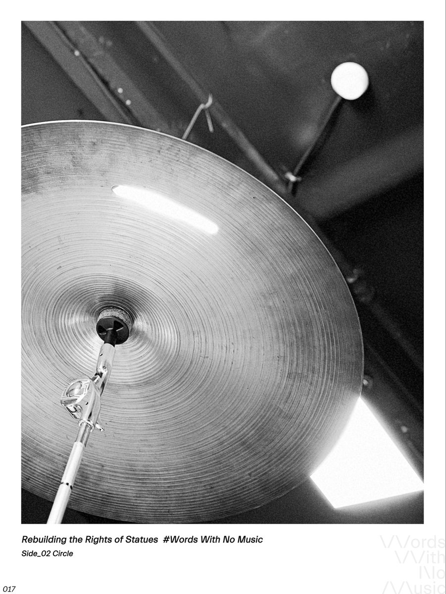 Re_TROS's tweet image. Side_02_Circle
Process, result, and reformation all come from the repetition of a single form.
All things circle back to where they began, until order emerges.
#WordsWithNoMusic #rebuildingtherightsofstatues