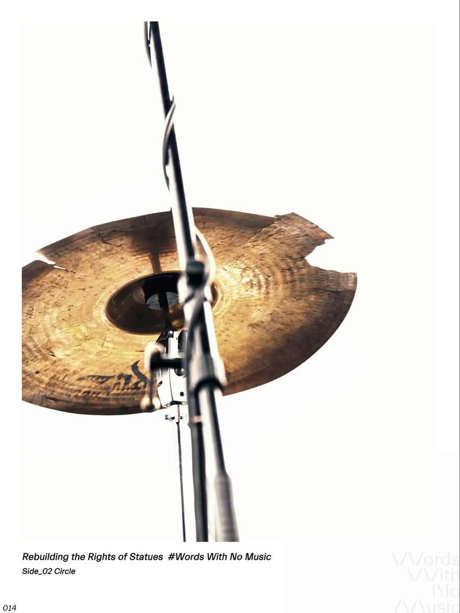 Re_TROS's tweet image. Side_02_Circle
Process, result, and reformation all come from the repetition of a single form.
All things circle back to where they began, until order emerges.
#WordsWithNoMusic #rebuildingtherightsofstatues