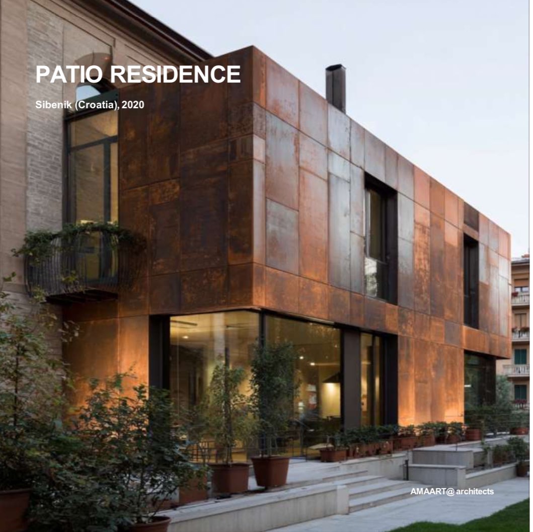 Sibenik, Croatia - This villa design introduces porosity through voids, semi-open spaces, and facade setbacks. The result: natural shading, reduced heat gain, lower energy use, and a seamless blend of indoor/outdoor living with rich spatial diversity. #residential