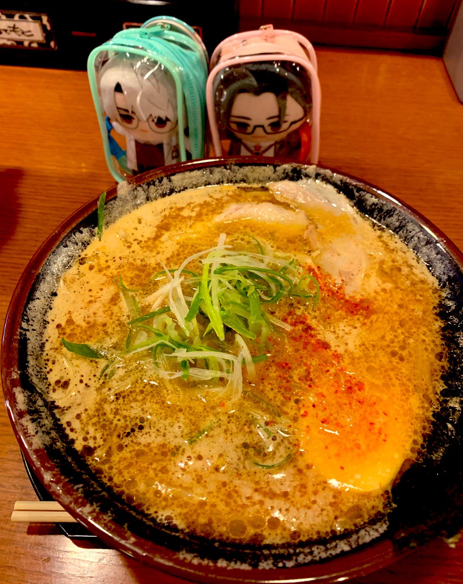 えりぶり、こってり味噌だよ この後餃子もいったよ🍜🥟 #一橋綾人