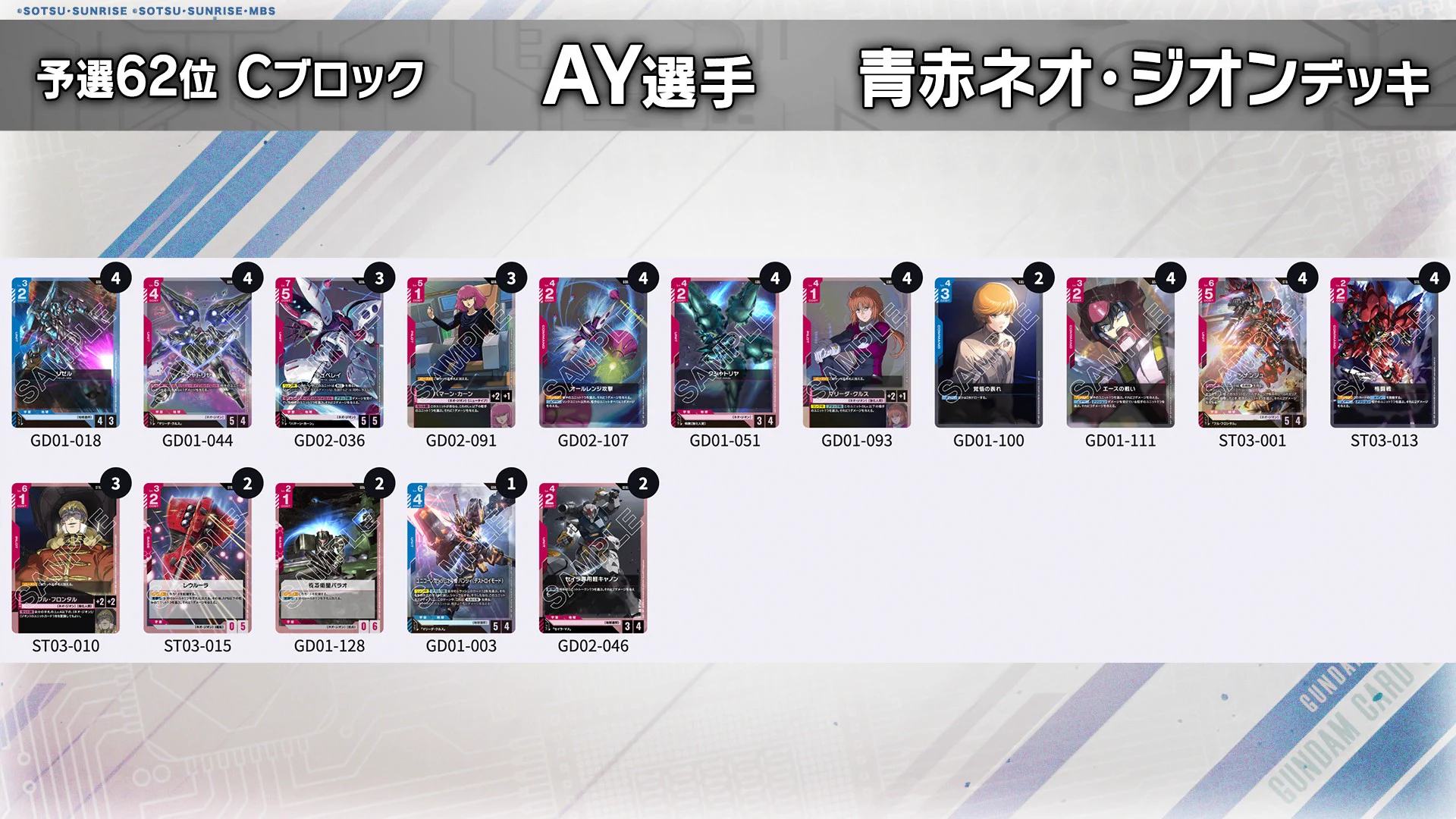 公式】ガンダムカードゲーム on X: 