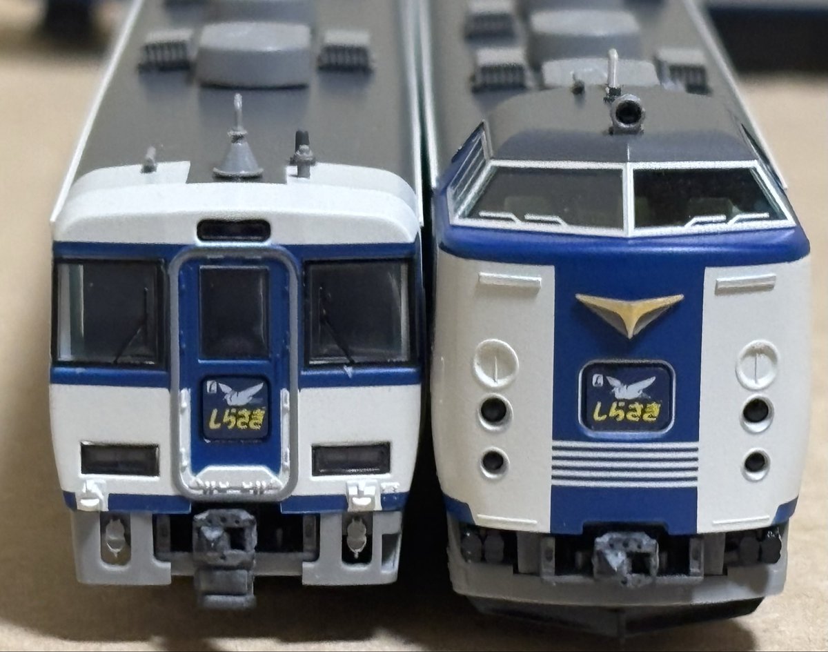 こんばんは。 TOMIX485系(しらさぎ・新塗装)セットCのご紹介。 こちら