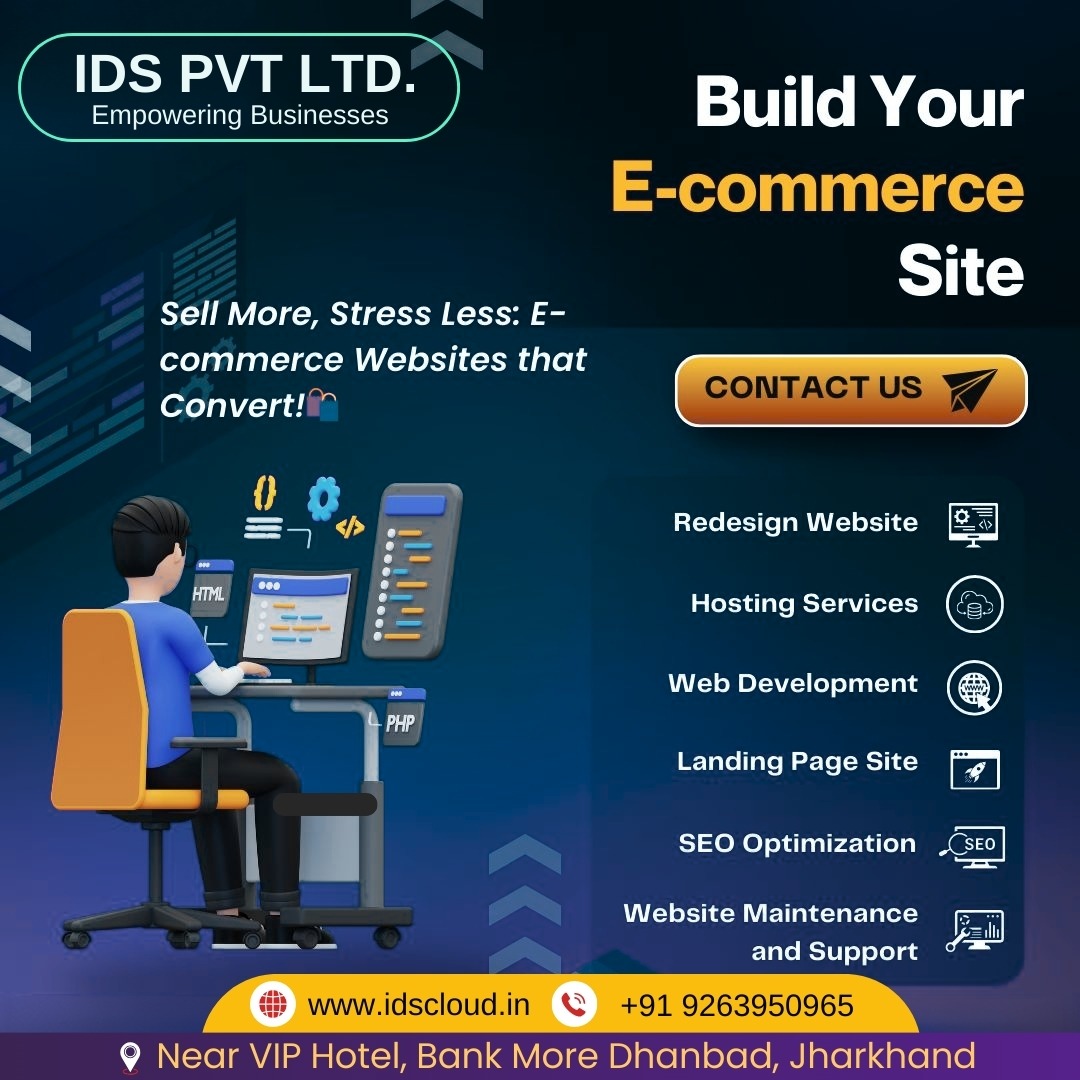 idspvtltd's tweet image. Build Your E-commerce Site That Converts! 💰

From Web Development to SEO Optimization, IDS PVT LTD is your partner in digital success. We empower businesses to Sell More and Stress Less.

#EcommTips #DigitalSolutions #WebDeveloper #BusinessEmpowerment #Ecommerce #IDS
