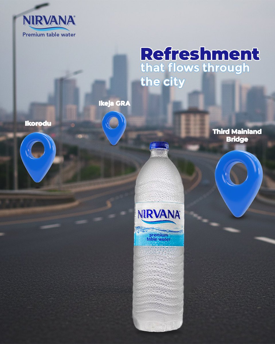 nirvanawater_ng's tweet image. For the road, the rush, and every refreshing stop in between.

#NIRVANAPremiumWater
#NIRVANA #PureRefreshment
#StayHydrated