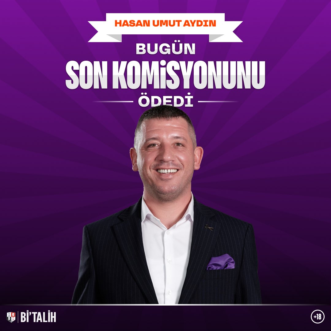 Bugün Bi’talihte komisyonumu ödedim!