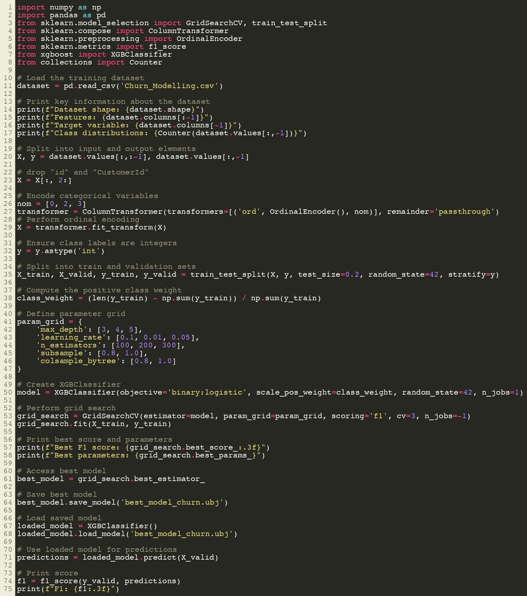 XGBoostAwesome's tweet image. XGBoost for the Kaggle Bank Churn Dataset
xgboosting.com/xgboost-for-th…

#XGBoost #DataScience #MachineLearning