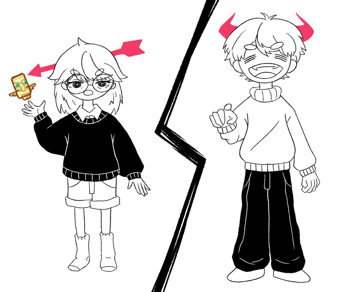 Harvery_G's tweet image. Just one last battle and we&apos;ll rest, Kake
#Underdog #Eve家 #offscript