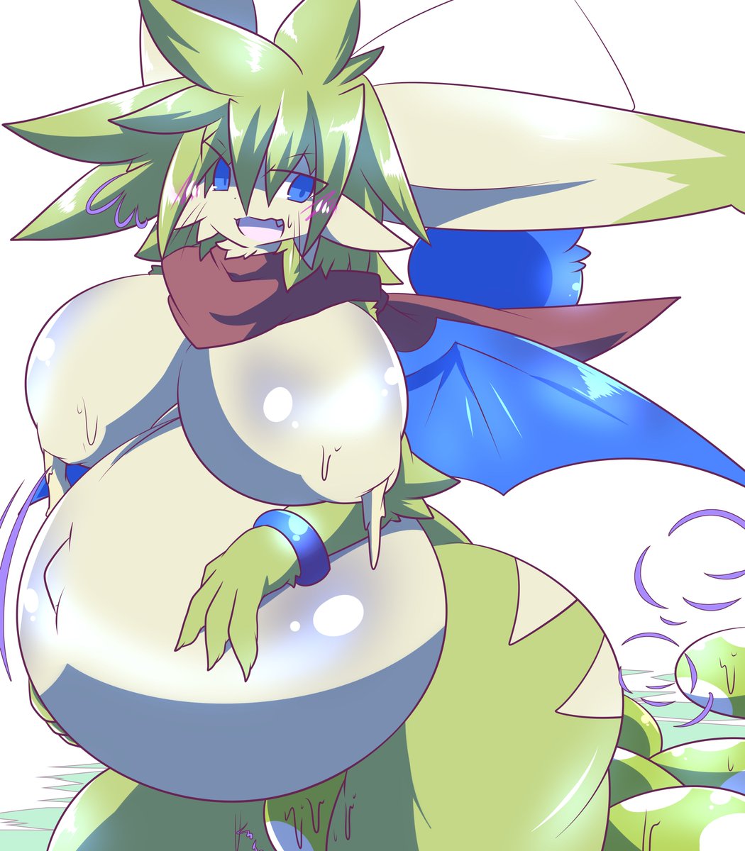 ごぼうさんのSkebにて、イヴァリースモーグリのリーキ君を描いていただきました…っ
突然胸とお腹が大きくなって、母乳を出しながらいっぱい産卵しちゃう♀イヴァリーキ君はとってもえっち…
どんなに産んでもお腹が引っ込まず産卵が止まらなくなってほしい…

🎨:<a href="/gobouame/">ごぼう味</a>