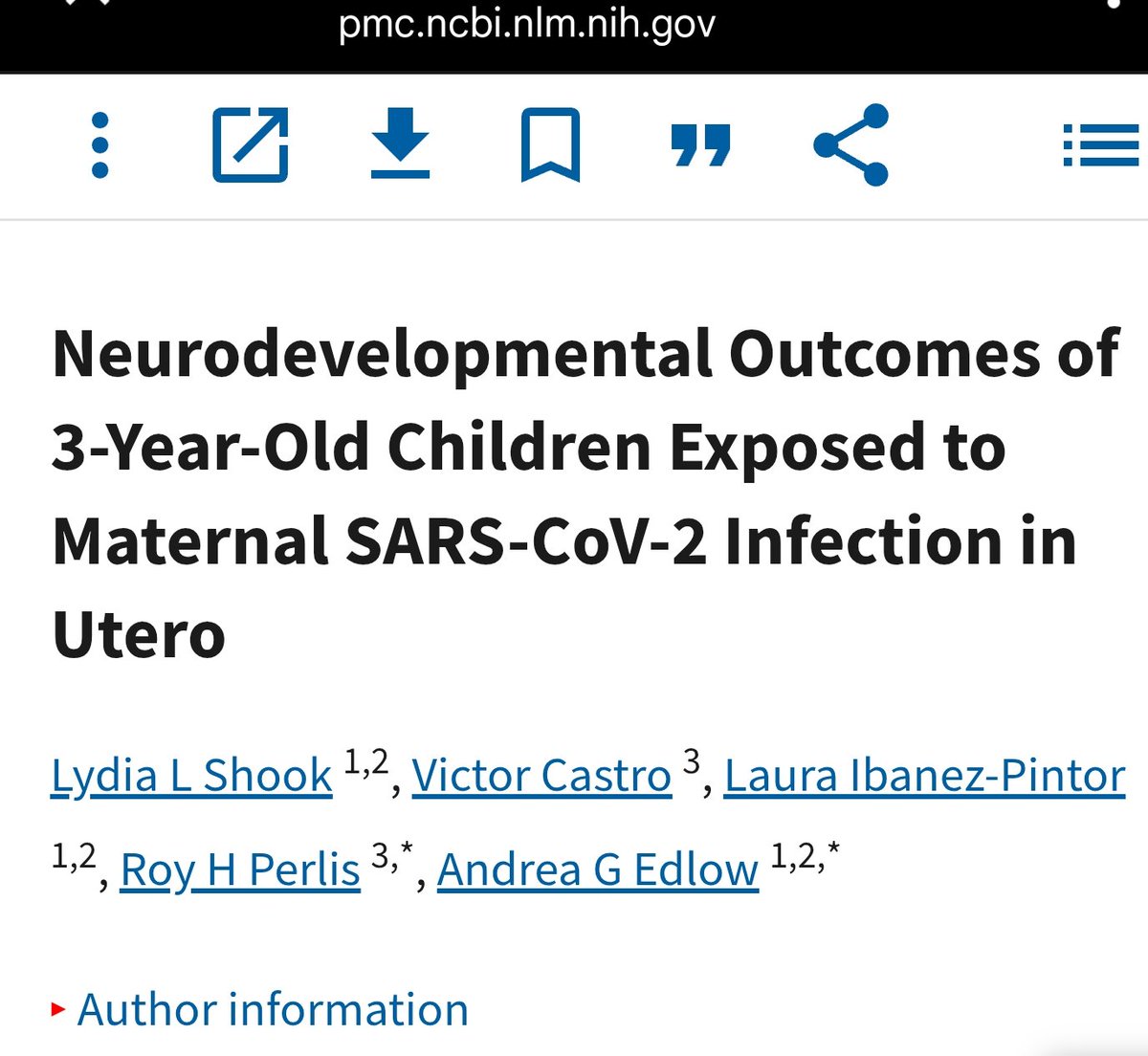 😮Astonishing. A huge US study found that children exposed to maternal covid in pregnancy were much more likely to have developmental delays or related issues by age 3 - even after accounting for other factors.

How on earth is this not headline news everywhere?
