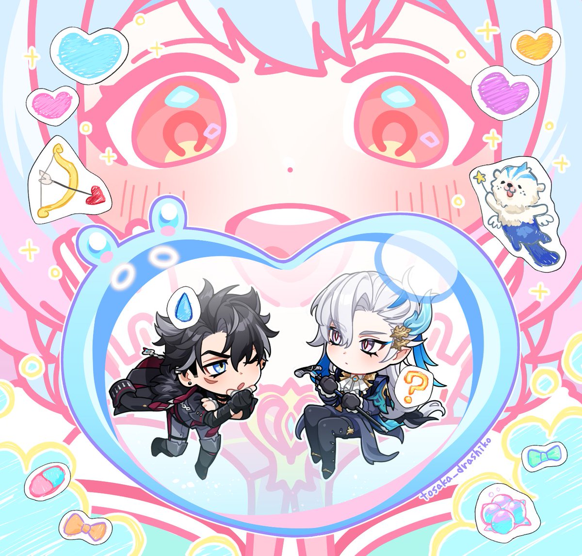 リオヌヴィ/wriolette ＋sigewinne リヌシグ⛓️🌧️💊