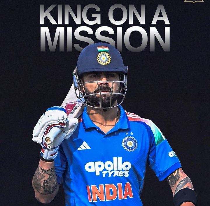 IPL2025Auction's tweet image. FIFTY FOR KING KOHLI 🐐 

- Back to back Fifties for Virat Kohli in ODI

#INDvSA #ViratKohli