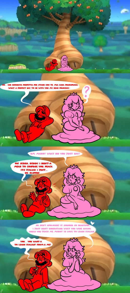 NatsukoThemun's tweet image. PEACH LEARNS ITALIAN

Made it last year!
A little Mareach moment..❤️

#princesspeach #mario #mareach #supermario #supermariobros #princesspeachxmario