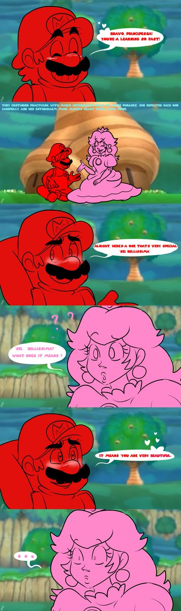NatsukoThemun's tweet image. PEACH LEARNS ITALIAN

Made it last year!
A little Mareach moment..❤️

#princesspeach #mario #mareach #supermario #supermariobros #princesspeachxmario