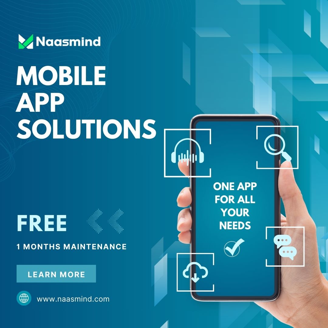 Naasmindltd's tweet image. Craft an app your audience enjoys using. Smart design, reliable performance, and growth-driven features - all with 1 month of complimentary maintenance.

#MobileApps #AppDesign #DigitalSolutions #UserExperience #Naasmind