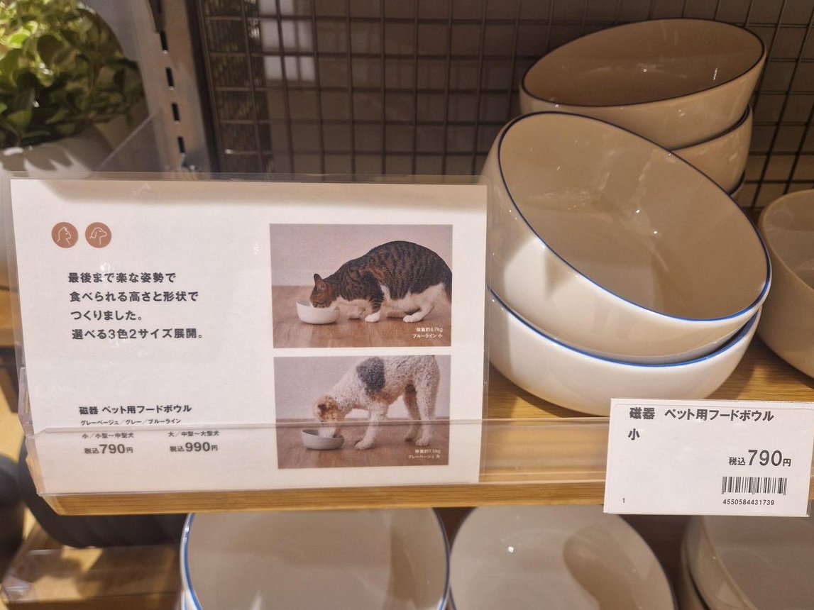 karlfriedrich7's tweet image. サイズがいい感じのお椀を見つけたら、まさかのペット用…。人としての尊厳を守るか、妥協して買うかで迷う。
「ペット（人にも使えます）」って書いてくれれば即買いするのに😇
