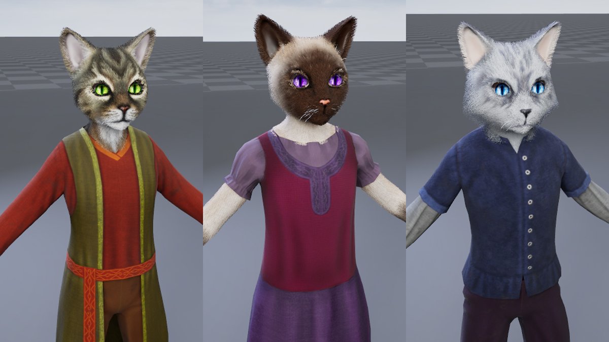 ACS_Games's tweet image. THEY&quot;RE SO CUTEEEE. 😻 #gamedev #indiedev #indiegamedev #kitten #npc #rpg