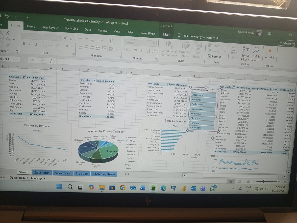 itstoyese's tweet image. I officially completed my first practice session as a data analyst. It felt amazing to turn raw data into useful insights, and this experience has fueled my passion for learning even more.

Grateful for this beginning and excited for what’s ahead. 

#NewJourney #DataAnalysis