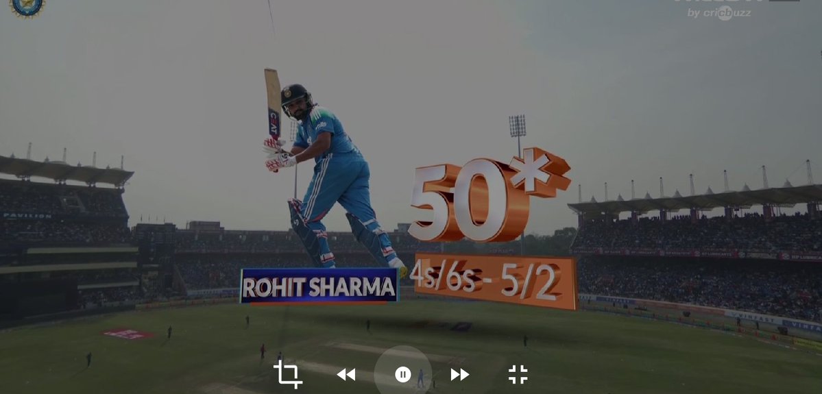 _Smile_plz_'s tweet image. FIFTY FOR MY GOAT 🥳🥳#ROHITSHARMA
#INDVSSA