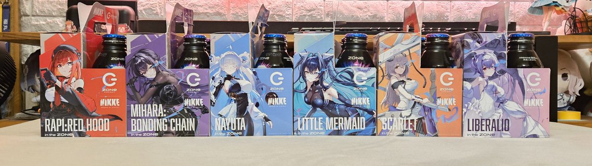 新品未開封 nikke zone コンプ 第2弾 イオン 販促ポスター付き