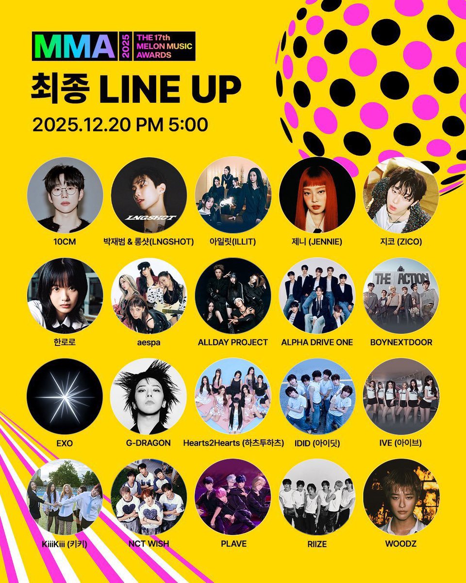 freshmintju's tweet image. MMA already ended MAMA with this line up