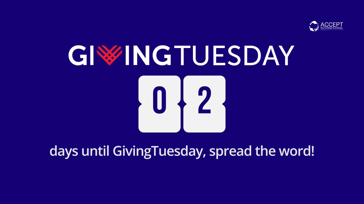 AcceptIntGlobal's tweet photo. 🤝Join Us for GivingTuesday – the Global Day of Giving on Dec 2, 2025

Your gift creates a brighter future for overlooked young people living in conflict zones.

🔗Learn more at https://t.co/YvVzWmwKHn https://t.co/XhJ6PQ0NEv