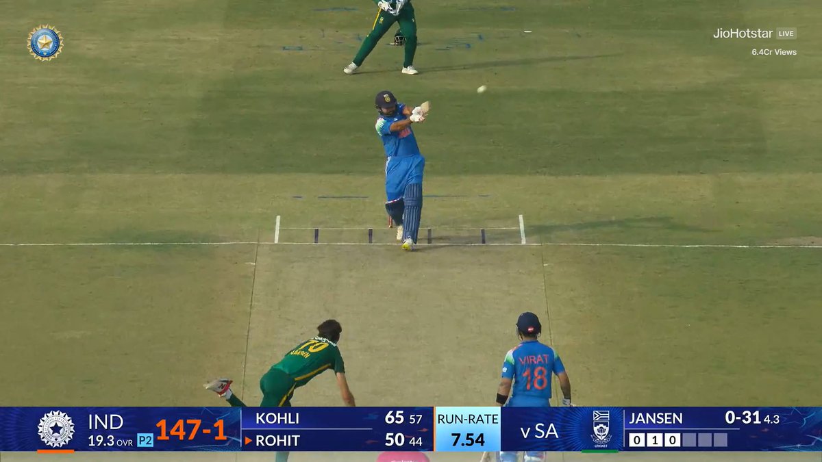 A PULL SHOT TO CREATE HISTORY TO GET 352 SIXES IN ODI HISTORY 🤯🔥