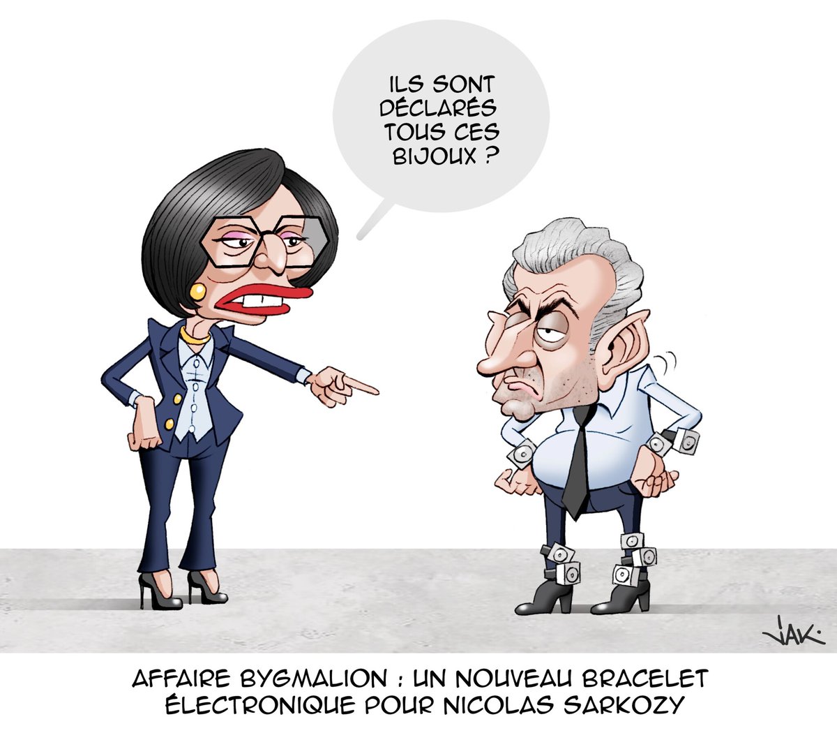 ✏️ Ce dimanche, <a href="/jakumbdenstock/">Jak Umbdenstock</a> revient sur la condamnation, confirmée en cassation, de Nicolas Sarkozy dans l’affaire Bygmalion. Plus d’infos sur notre site.

Retrouvez les dessins de Jak tous les dimanches dans votre journal.