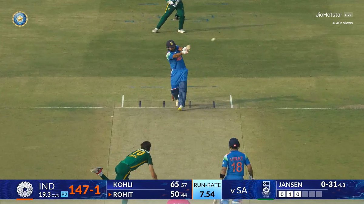 A PULL SHOT TO CREATE HISTORY TO GET 352 SIXES IN ODI HISTORY 🤯🔥