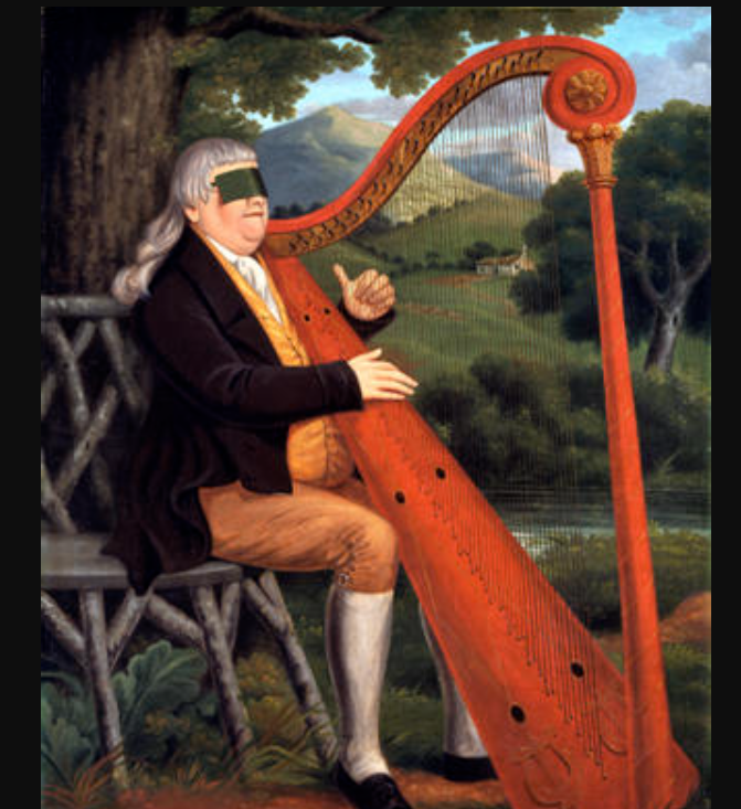 🏴󠁧󠁢󠁷󠁬󠁳󠁿 Bu farw William Williams (Wil Penmorfa), 69, telynor, ar y dydd hwn yn 1828 (197 ml. yn ôl).

🏴󠁧󠁢󠁷󠁬󠁳󠁿 William Williams (Wil Penmorfa), 69, a harpist, died on this day in 1828 (197 years ago).
cy.wikipedia.org/wiki/William_W…

📷 J. Chapman fl. 1826, on Wikimedia Commons. <a href="/AmgueddfaCymru/">Amgueddfa Cymru | Museum Wales</a>