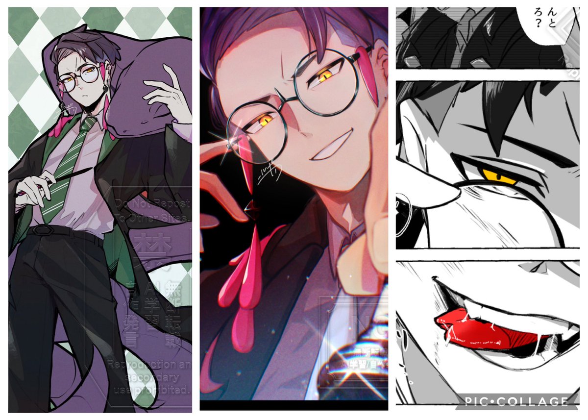 今月描いた絵を晒そう いろんなのかいたなぁ😶