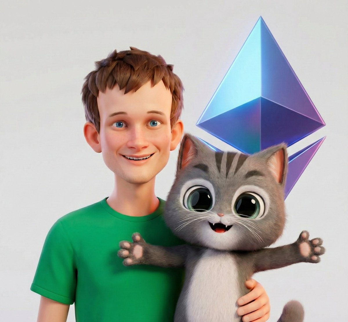 <a href="/VitalikButerin/">vitalik.eth</a> You and Boba Cat are looking good, Vitalik. Did you know that <a href="/BobaCatOfficial/">Boba Cat</a> has donated over $84K to different pet shelters around the world and making social contents of feeding stray cats? Worth to check out imo. Also new product will be launching soon to sustain the mission
