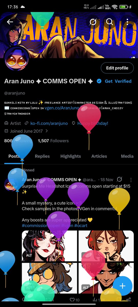 Aran Juno tweet media