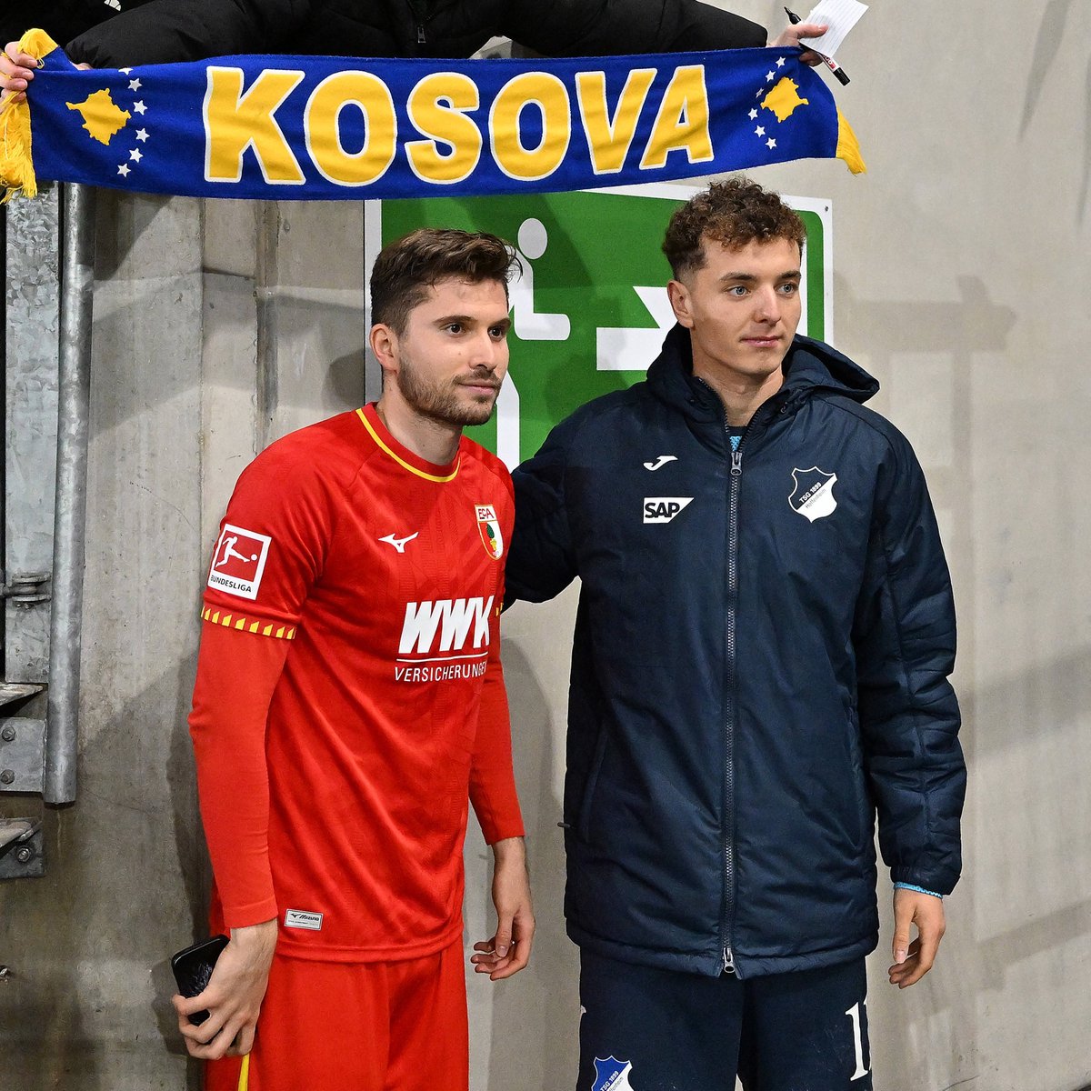 KosoWOW 🇽🇰

With Fisnik Asllani, Leon Avdullahu, Albian Hajdari and Augsburg's Elvis Rexhbecaj, four Kosovars played in one match for the first time in Bundesliga history.

<a href="/FFK_KS/">FFK</a> | #TSG