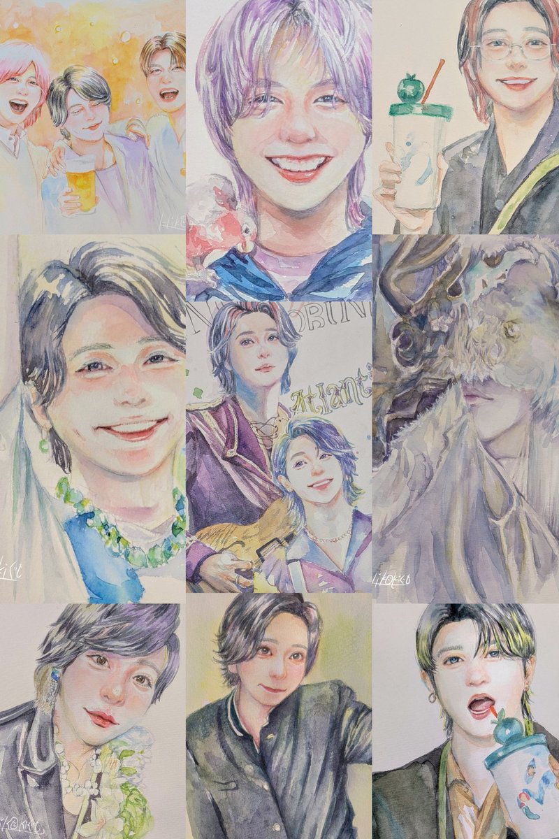 油絵　ぐいび　最終値下げ❗️ 11月もありがとうございました(⁎ᴗ͈ˬᴗ͈⁎) いつも見てくれて感謝です