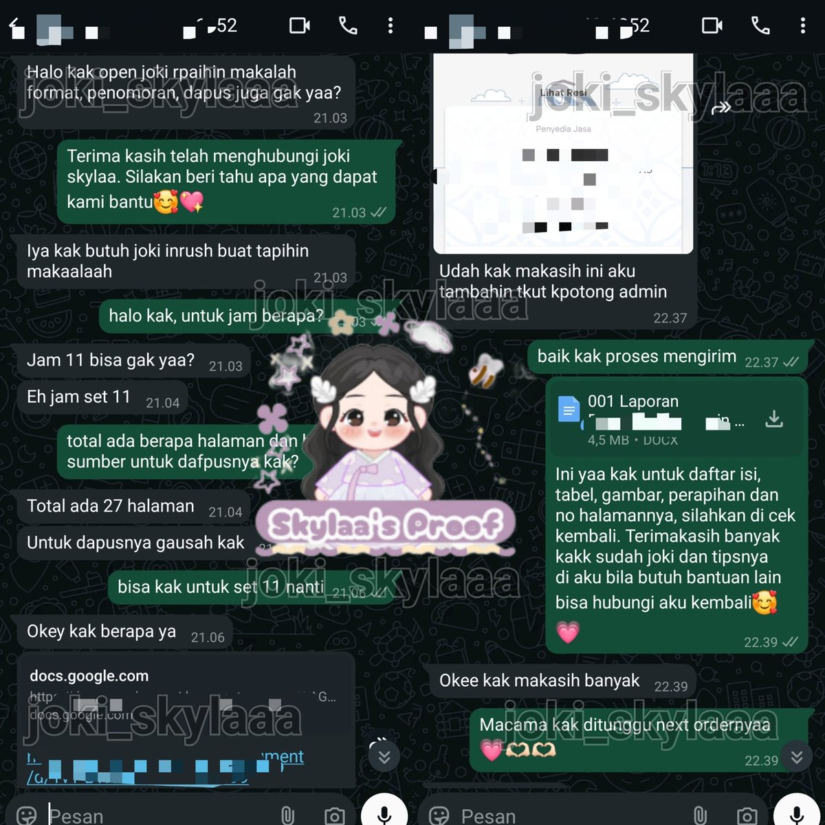 skylaa joki turnitin 《mendeley, parafrase etc ♡》 tweet media