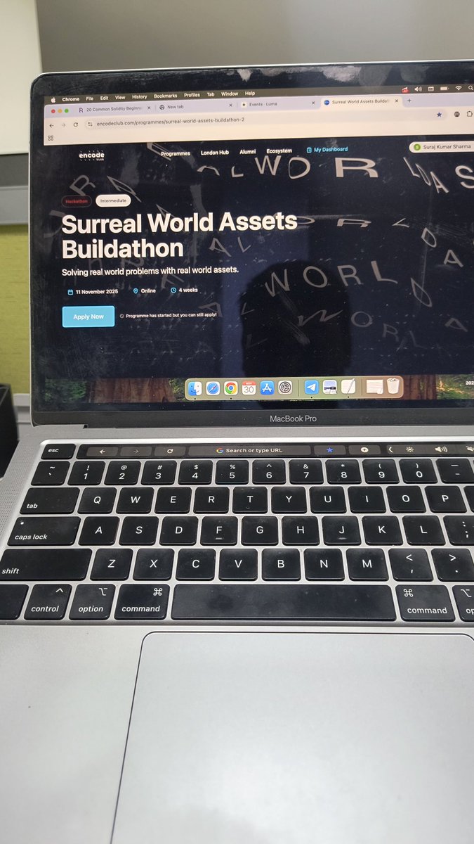 Lucknow_DAO's tweet image. Teams are forming.
Ideas are being pitched.
Whiteboards are filling.
Coffee is flowing.

The Surreal World Assets Buildathon 2 sprint starts NOW.

Let’s build something worth shipping.

#SurrealBuildathon #StoryProtocol