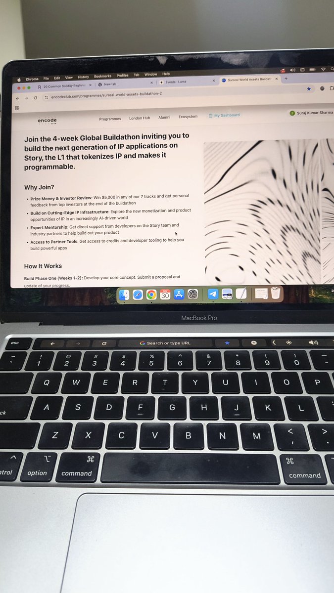 Lucknow_DAO's tweet image. Teams are forming.
Ideas are being pitched.
Whiteboards are filling.
Coffee is flowing.

The Surreal World Assets Buildathon 2 sprint starts NOW.

Let’s build something worth shipping.

#SurrealBuildathon #StoryProtocol