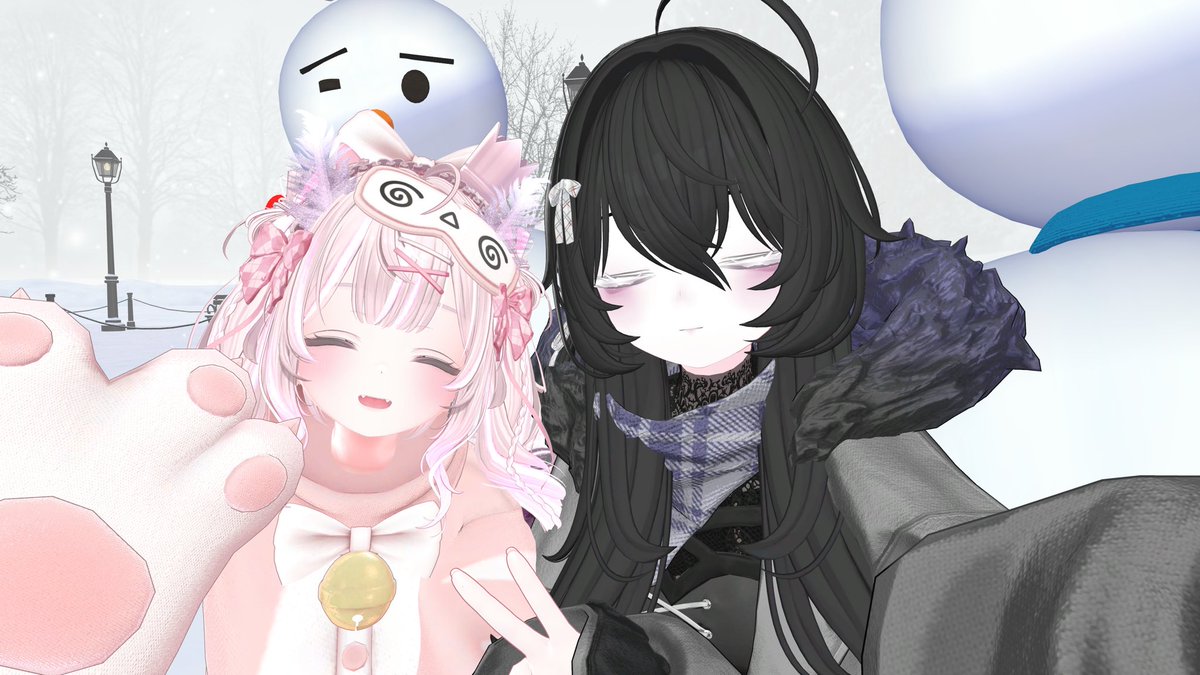 雪だるま作ってきた〜!たのしかった! 雪だるま作ってきた〜!たのしかった!