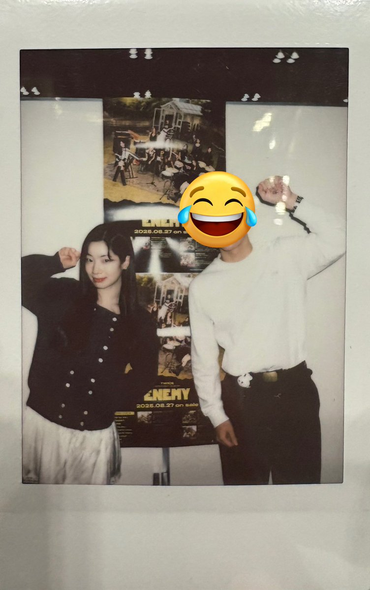 20251130 ダヒョンちゃんと念願のツーショットチェキ撮れました😭 色々