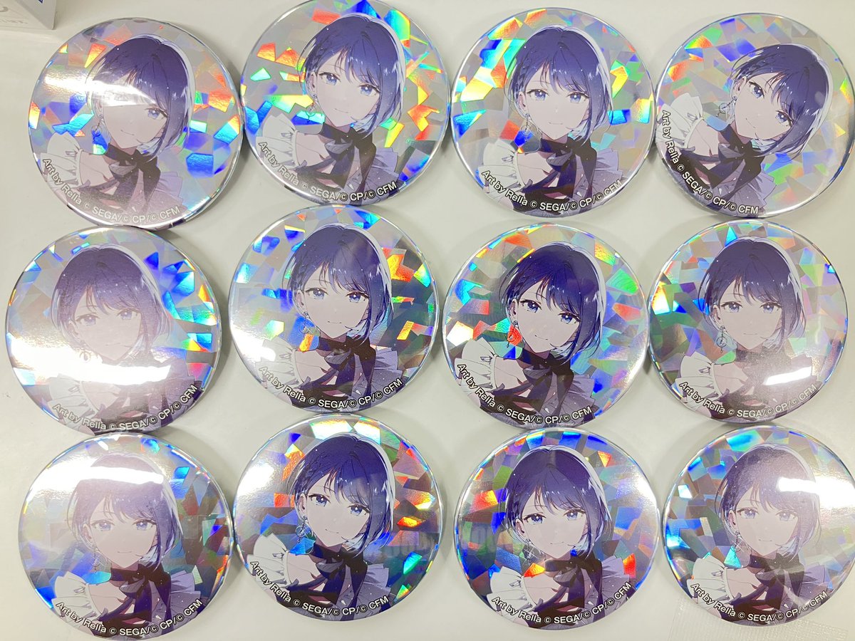 プロジェクトセカイ プロセカ 宝石缶バッジ 桐谷遥 たくさん補充しま