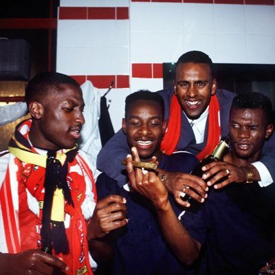 DA_Adigun's tweet image. We&apos;re bringing back this era of the Black Brits at Arsenal lol