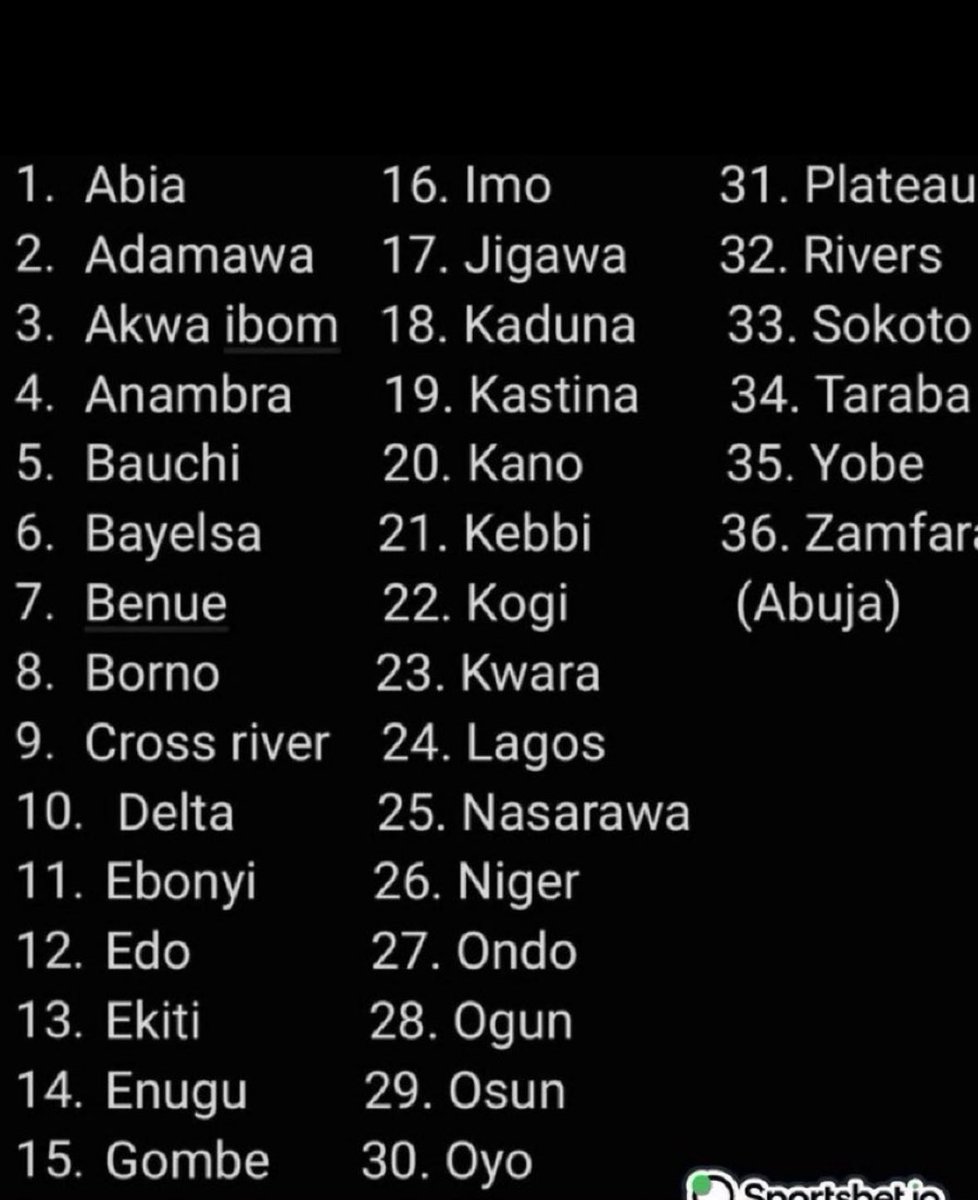 thebigdammy's tweet image. Let&apos;s know each other well, reply with the number of your state of origin….

27, and you?